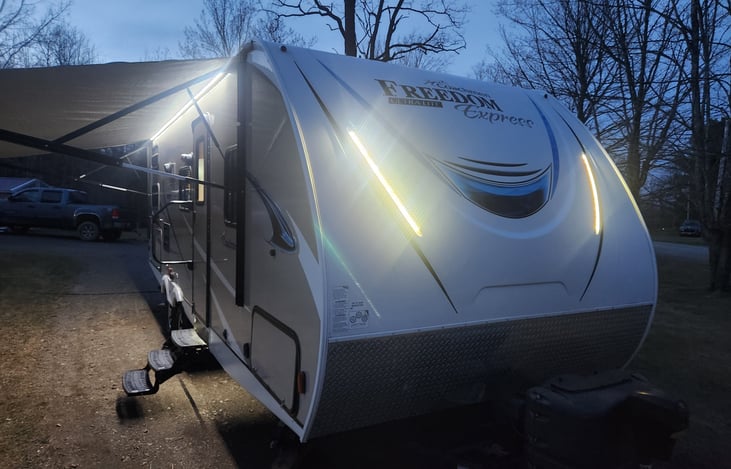 Front lighting is an asset for night hitch hookup and just look cool