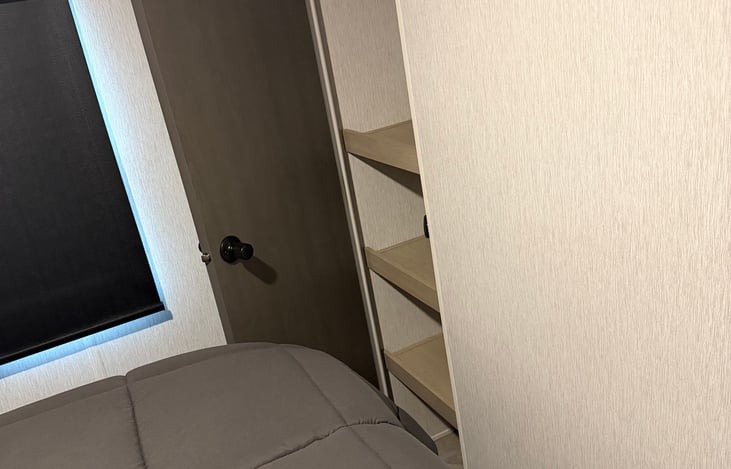 closet in bedroom