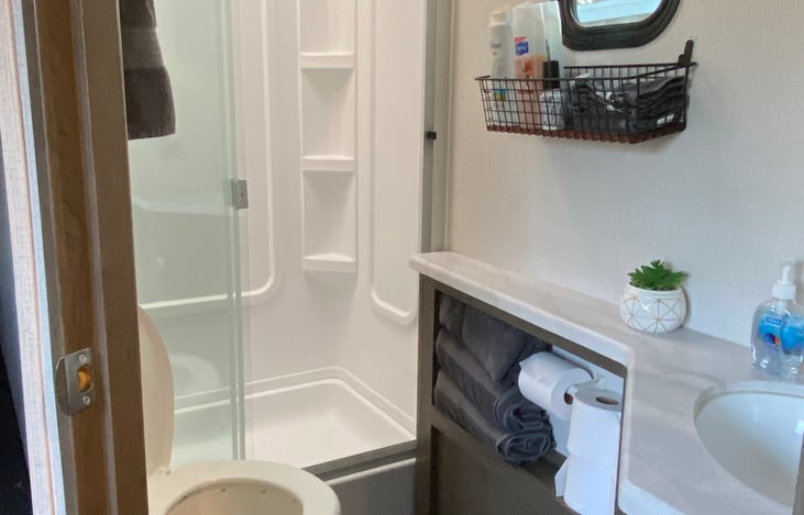 You will be provided with towels, toilet paper, shampoo, conditioner, body soap, bar soap, hand soap