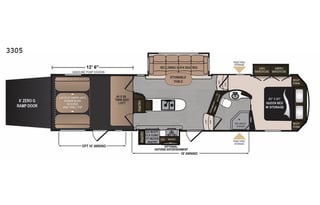 2018 Dutchmen Voltage 3305 Toyhauler