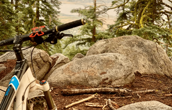 There's space under the bed for 2 full size mountain bikes (even large size 29ers, like mine)
