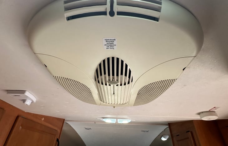 AC on generator (or Campground hook up electric)