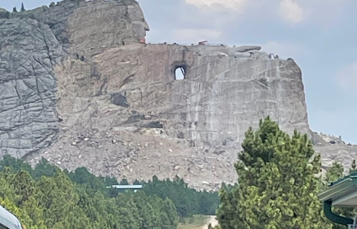 Crazy Horse in South Dakota