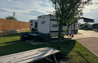 Shady Getaway | Possum Kingdom RV • Delivery • Pet