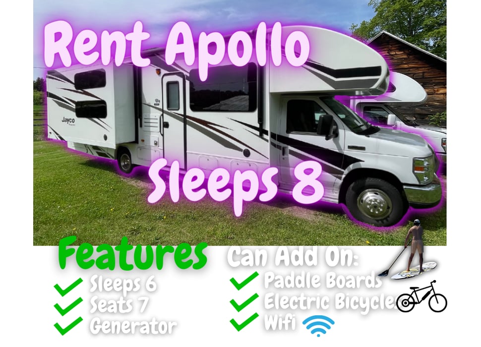 Class C Motor Home rentals in New Paltz