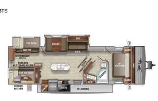 Jayco Jayflight - farmhouse style