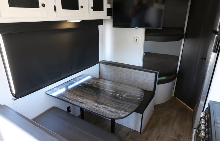 bright wide dinette/interior