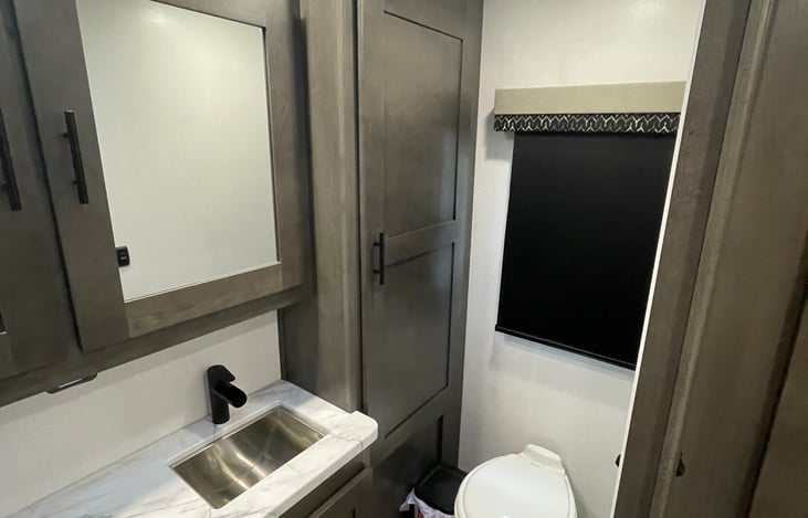 Porcelain Toilet W/Foot Flush