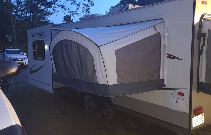 Kitchen and side Bed