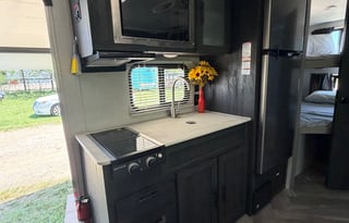 Sports fan Tournament ready Forest River Ozark RV