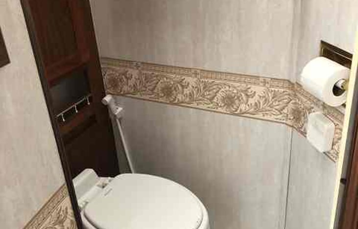 Full-sized toilet