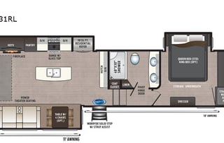 2020 Montana High Country 38' Glamper