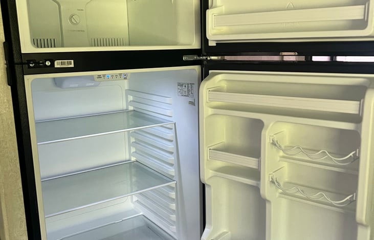 Open fridge