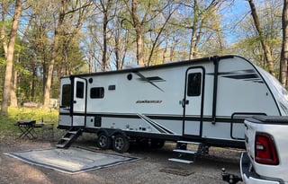 Dog Friendly Travel Trailer