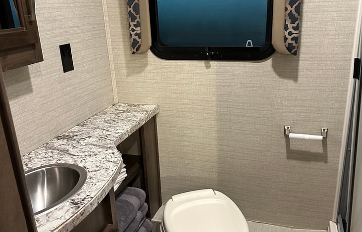 bathroom with shower