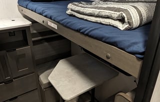 King Bed and Private Quad bunks  2022 Cruiser MPG