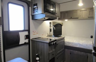 Small Camper with Optional E-Bike