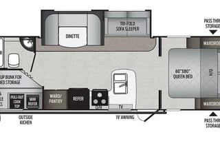 2020 Keystone RV Passport 267BH SL Series