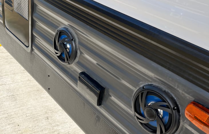 Outdoor Lighted Speakers