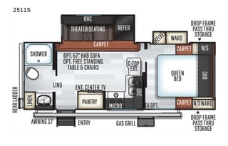 2019 Forest River RV Rockwood Mini Lite 2511S