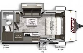 2018 Dutchmen RV Coleman Light 1805RB