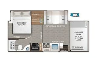 2025 Thor Freedom Elite - Home-like amenities!