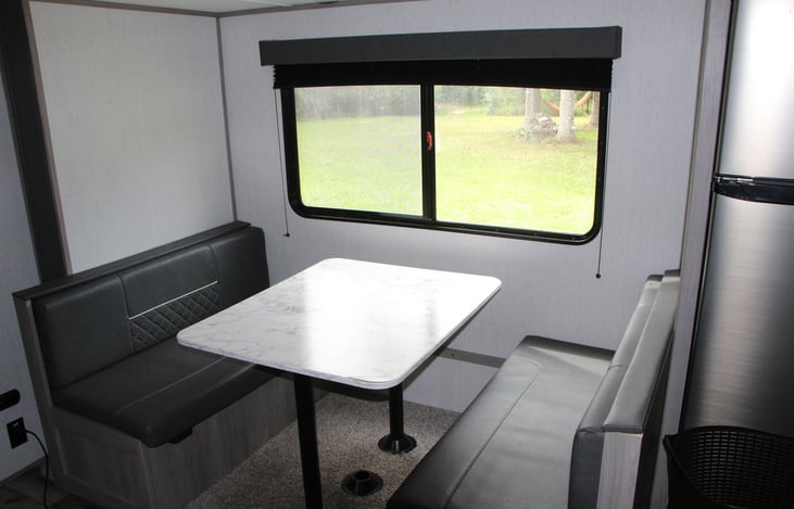 Bench seating with the ability to turn into a couch!