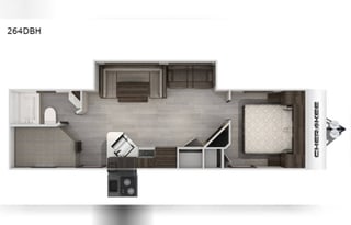 2019 Forest River RV Cherokee 264DBH