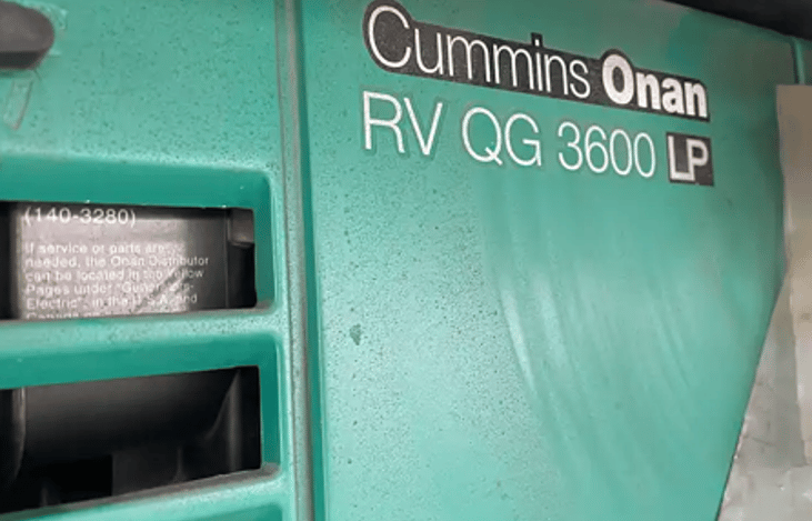 High end Cummins RV generator