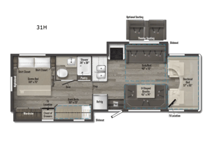 2025 Winnebago 31H Bunkhouse