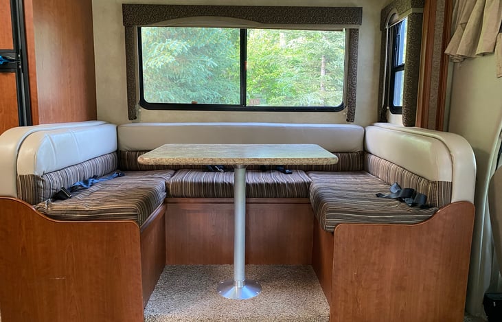 Dining room - convertible to full size bed