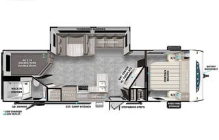 2023 Forest River RV Salem 26DBUDX