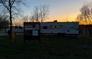 Sam’s Cozy Family Camper!