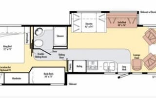 Arie's Winnebago Sightseer Bunkhouse 2 slides 35ft