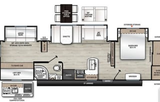 2025 Coachmen RV Catalina Legacy 343BHTS