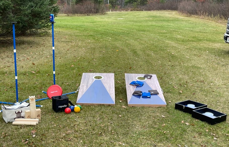 5 large outdoor games to choose from