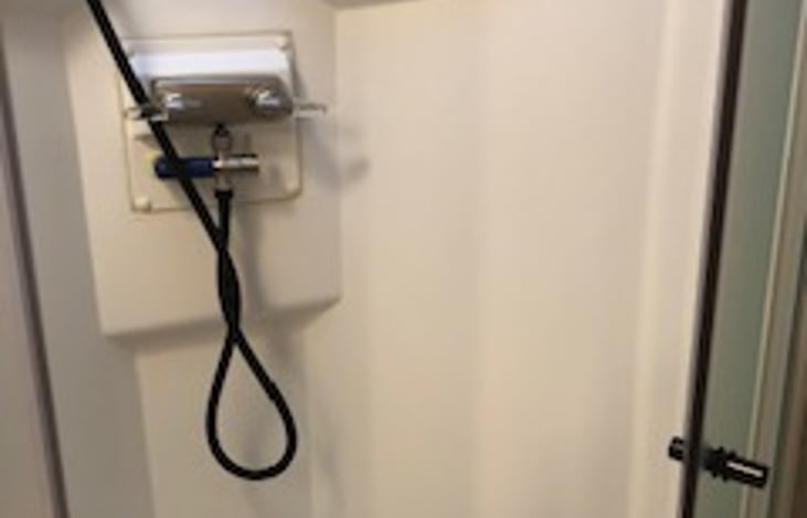 Upgraded shower heads