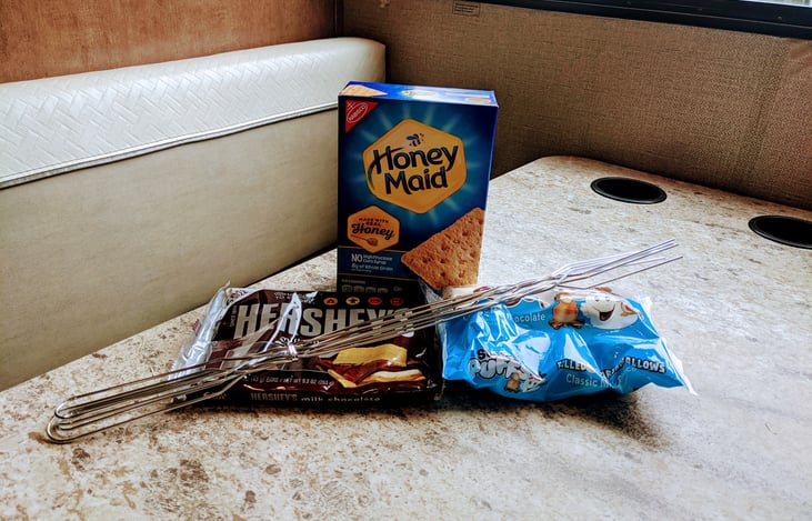 S'mores included for your trek!