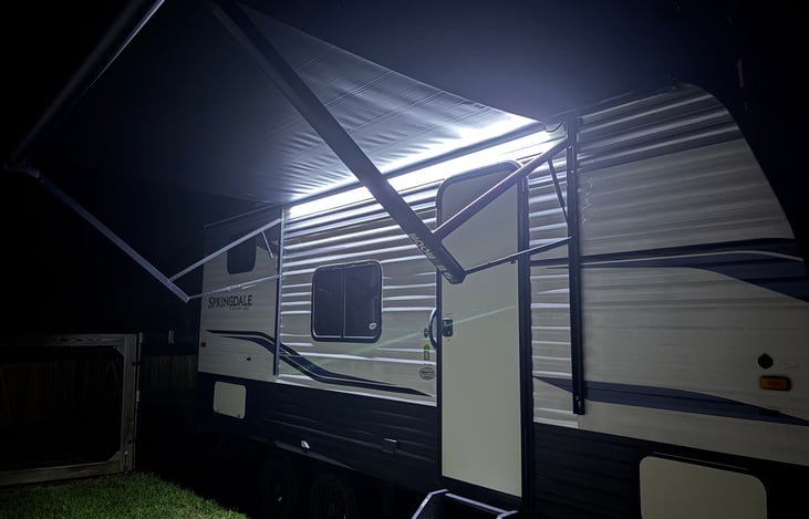 Oudoor night lighting