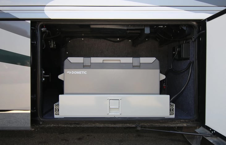 outside fridge/freezer