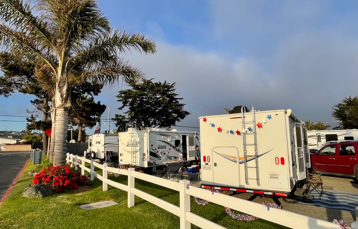 Pismo Coast Village.  Lance 1985 & 2185.