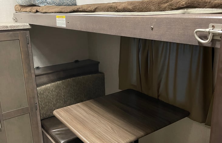 Kid Bedroom, right side. Table drops to bed.