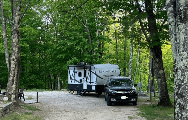 Only 21' long and no slide-outs mean it is not a beast to tow.