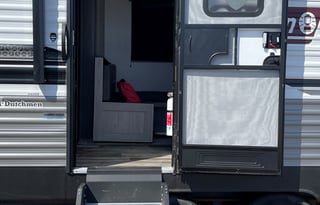 Adventure awaits in this pet friendly trailer!