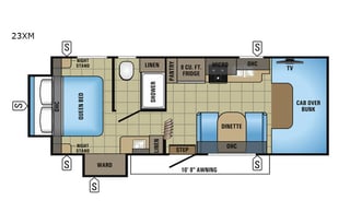 2017 Jayco Redhawk 23XM