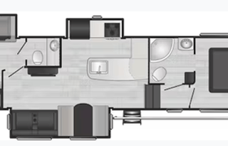 Luxury 32ft Keystone Sprinter – Stationary Rental