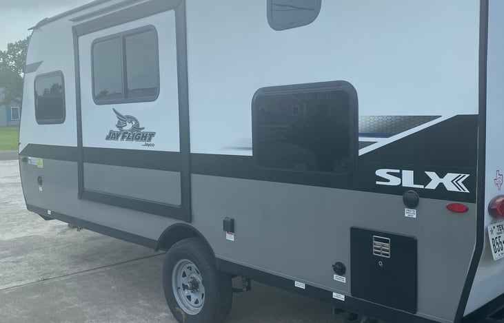 Side of Camper with slide out