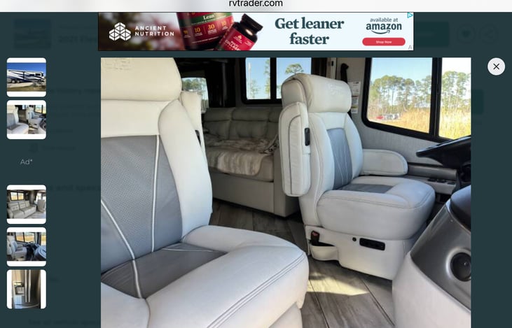 Driver and passenger seats are extra comfortable with all way adjustment. The steering wheel adjusts forward & back, up & down. The instrument cluster is all LED with video readouts for monitoring,