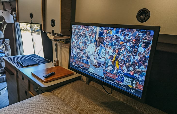 24 Inch TV with HDMI and Fire TV (can be removed on request)