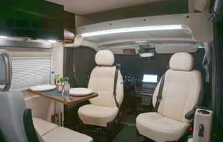 The 2023 Winnebago Travato, Off Grid A/C!